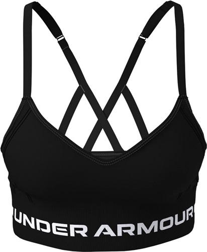 Under Armour Women's Seamless Low Long Sports Bra 1357719. Free shipping.  Some exclusions apply.