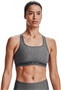 Under Armour Women's Armour Mid Crossback Heather Sports Bra 1361036