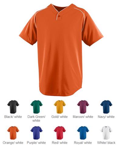 Augusta Sportswear Wicking One-Button Jerseys. Decorated in seven days or less.