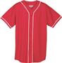 Augusta Youth Mesh Button Front Baseball Jersey 594