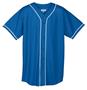 Augusta Youth Mesh Button Front Baseball Jersey