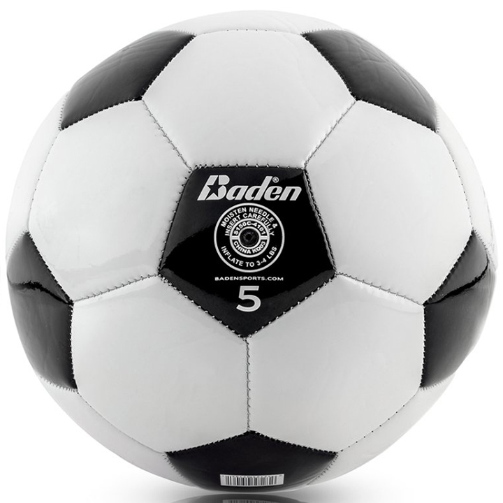 E167874 Baden Traditional Classic Series Soccer Ball (Size #4)