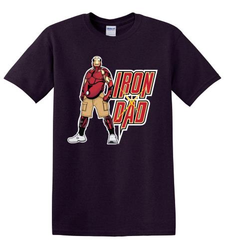 Epic Adult/Youth Iron Dad Cotton Graphic T-Shirts. Free shipping.  Some exclusions apply.