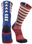 TCK USA Old Glory Heathered Flag Socks PAIR