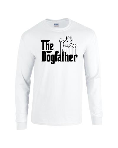 Epic The Dogfather Long Sleeve Cotton Graphic T-Shirts. Free shipping.  Some exclusions apply.