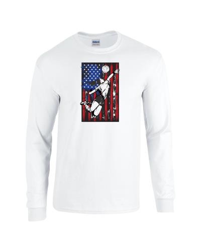 Epic Volleyball Vintage Long Sleeve Cotton Graphic T-Shirts. Free shipping.  Some exclusions apply.