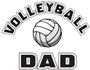 Epic Volleyball Dad Long Sleeve Cotton Graphic T-Shirts