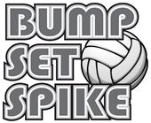 Epic Ladies Bump Set Spike V-Neck Graphic T-Shirts