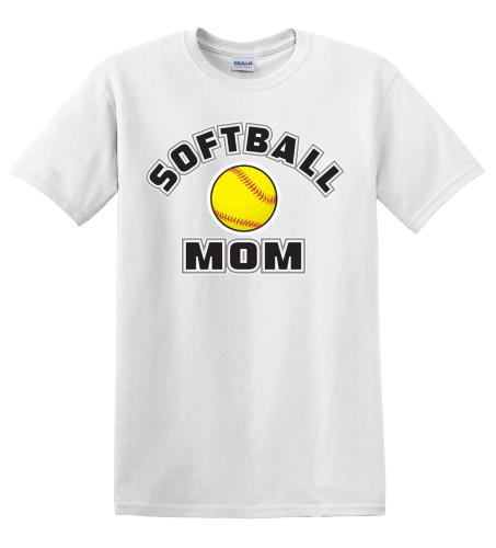 Epic Adult/Youth Softball Mom Cotton Graphic T-Shirts. Free shipping.  Some exclusions apply.