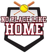 Epic Ladies No Place Softballl V-Neck Graphic T-Shirts