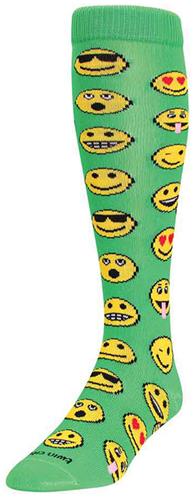 TCK Krazisox Emojis Over Calf Socks PAIR