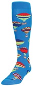 TCK Krazisox Hot Air Balloons Over Calf Socks PAIR