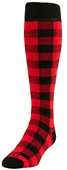 TCK Lumberjill Plaid Over Calf Socks PAIR