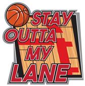 Epic Adult/Youth Stay Outta My Lane Cotton Graphic T-Shirts