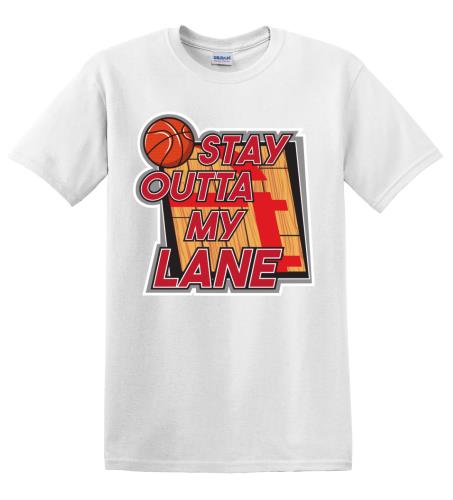 Epic Adult/Youth Stay Outta My Lane Cotton Graphic T-Shirts