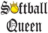 Epic Ladies Softball Queen V-Neck Graphic T-Shirts