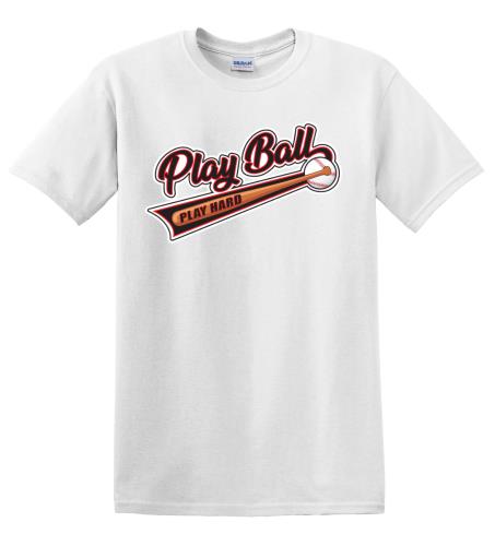 Epic Adult/Youth Baseball Play Ball Cotton Graphic T-Shirts. Free shipping.  Some exclusions apply.