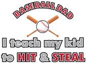 Epic Adult/Youth Baseball - I Teach Cotton Graphic T-Shirts