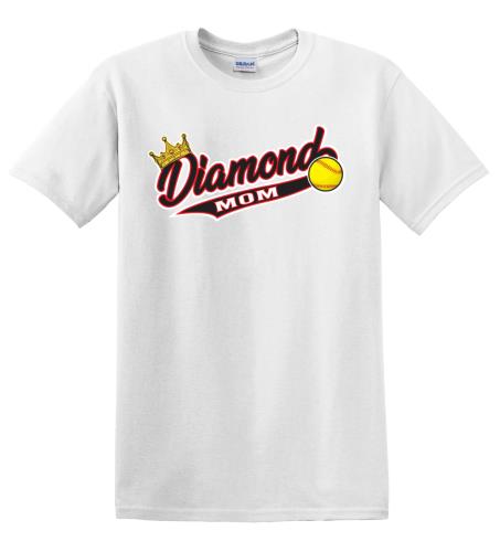 Epic Adult/Youth Diamond Mom - SB Cotton Graphic T-Shirts. Free shipping.  Some exclusions apply.