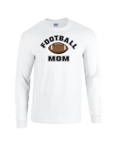 Epic Football Mom Long Sleeve Cotton Graphic T-Shirts. Free shipping.  Some exclusions apply.