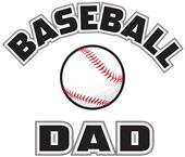 Epic Adult/Youth Baseball Dad Cotton Graphic T-Shirts