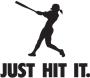Epic Adult/Youth Softball - Hit It Cotton Graphic T-Shirts