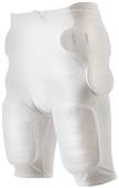 Football Girdle, Adult (AL - White) 5.5oz, 5-Pocket, White (Pads Sold Separately)