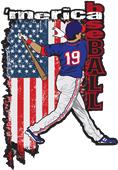 Epic Adult/Youth 'Merica Baseball Cotton Graphic T-Shirts