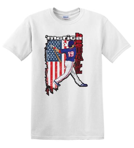 Epic Adult/Youth 'Merica Baseball Cotton Graphic T-Shirts. Free shipping.  Some exclusions apply.