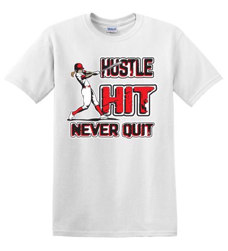 Epic Adult/Youth Softball Hustle Cotton Graphic T-Shirts. Free shipping.  Some exclusions apply.