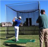 Cimarron 10x10x10 Masters Golf Net with Complete Frame