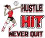 Epic Adult/Youth Volleyball Hustle Cotton Graphic T-Shirts