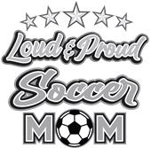 Epic Adult/Youth Loud & Proud Mom Cotton Graphic T-Shirts