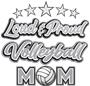 Epic Adult/Youth Loud & Proud Mom Cotton Graphic T-Shirts