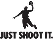 Epic Adult/Youth Just Shoot It Cotton Graphic T-Shirts