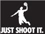 Epic Adult/Youth Just Shoot It Dark Cotton Graphic T-Shirts