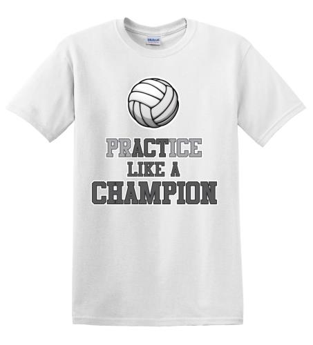 Epic Adult/Youth Volleyball Champ Cotton Graphic T-Shirts. Free shipping.  Some exclusions apply.