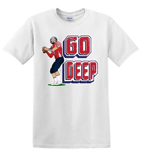 Epic Adult/Youth Go Deep Cotton Graphic T-Shirts. Free shipping.  Some exclusions apply.