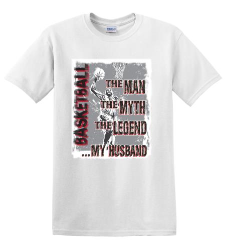 Epic Adult/Youth Legend, My Husband Cotton Graphic T-Shirts. Free shipping.  Some exclusions apply.