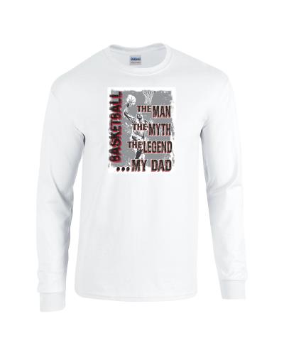Epic The Legend, My Dad Long Sleeve Cotton Graphic T-Shirts. Free shipping.  Some exclusions apply.