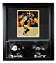 Perfect Cases Wall Mounted Double Mini Helmet Display Case with 8x 10