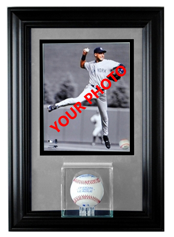 E168651 Perfect Cases Wall Mounted Single Baseball Case