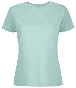 Womens (W2XL)  "Berry-Heather" Soft Spun Pre-Shrunk Cotton Tee Shirt. Printing is available for this item.