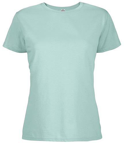 Womens (W2XL)  "Berry-Heather" Soft Spun Pre-Shrunk Cotton Tee Shirt. Printing is available for this item.