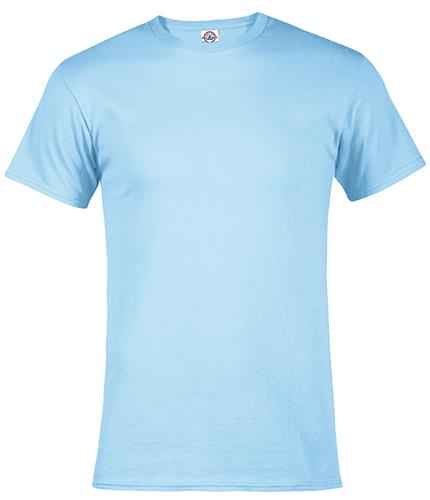 Adult-AS Pre-Shrunk ( Red or Navy) Short Sleeve T-Shirt. Printing is available for this item.
