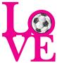 Epic Adult/Youth Soccer Love Cotton Graphic T-Shirts