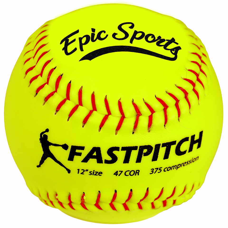 E168716 Epic Fast Pitch Practice 12" Softballs (Single)