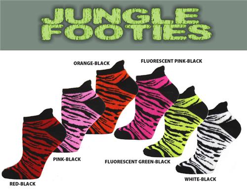 Red Lion Jungle Footie Socks