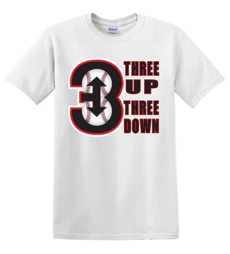 Epic Adult/Youth 3 up 3 down - Bb Cotton Graphic T-Shirts