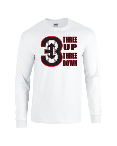 Epic 3 up 3 down - Bb Long Sleeve Cotton Graphic T-Shirts. Free shipping.  Some exclusions apply.
